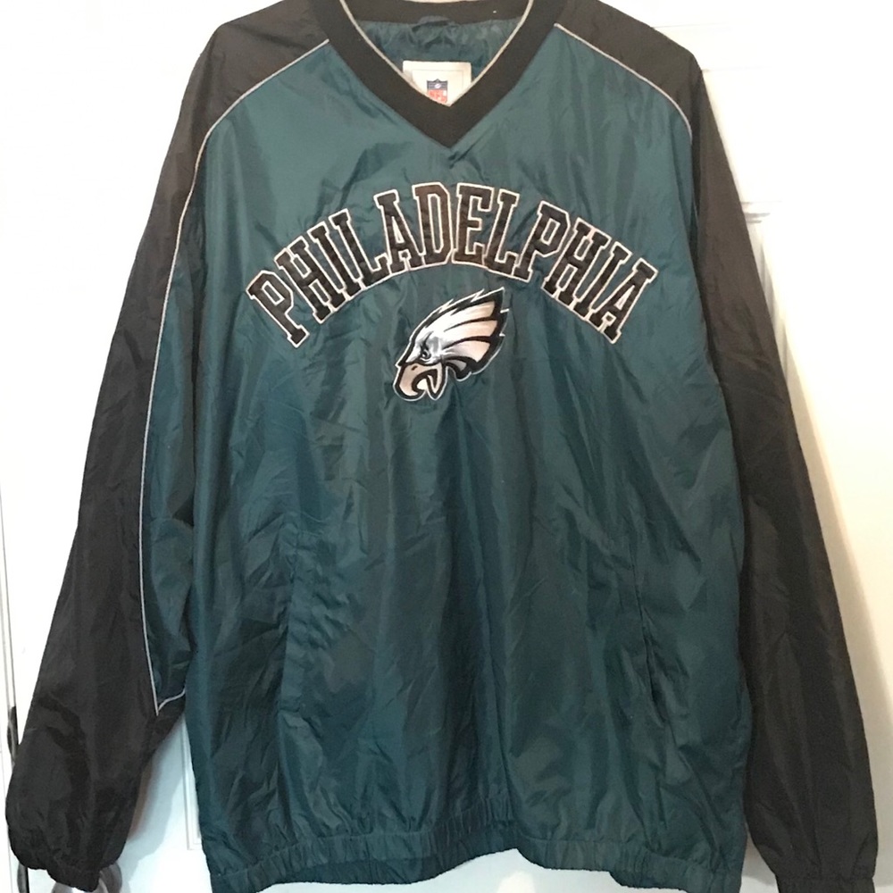 Official NFL Eagles pullover windbreaker 2xl